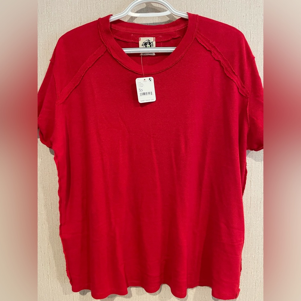 (NWT) Free People Boyfriend Tee Shirt